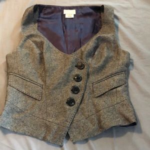 Karen Millen wool tailored vest. Size 6